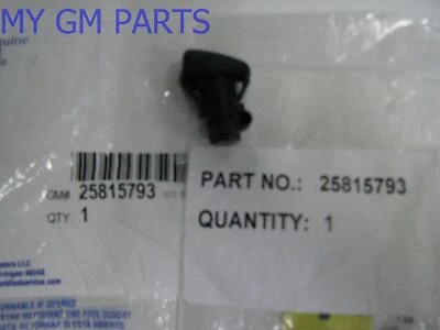 CADILLAC CTS WINDSHIELD WASHER FLUID SPRAYER NOZZLE 2008-2015 NEW OEM  25815793 - Image 1 of 3