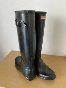 Gummistiefel für Damen , Hunter, schwarz - Bild 1 von 9