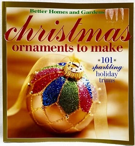 2002 Better Homes & Gardens Weihnachtsschmuck zum Basteln Musterbuch Vintage 15167 - Bild 1 von 3