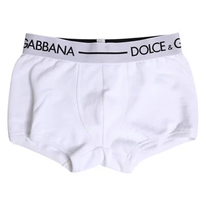 DOLCE & GABBANA Underwear White Cotton Stretch Regular Boxer IT4 / US S 120usd - Picture 1 of 6