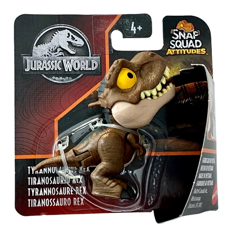 Jurassic World Snap Squad Attitudes T-Rex Tyrannosaurus - NEW Cover