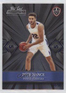2021-22 Wild Card Alumination Blue Foil 5 Stripe /50 Pete Nance #ABC-66