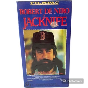 Jacknife Movie 1989 VHS Tape Filmpac Robert De Niro New Sealed Cardboard Sleeve - Bild 1 von 7