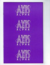 Axis Alpha Vol.1 Alpha Axis Comics Feb 1994 VF/NM