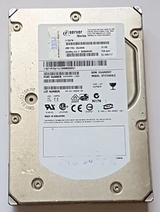 70 GB IBM 39J3696 15000 RPM SCSI Ultra3 80-pin HDD 3,5 " Internal Hard Drive - Picture 1 of 1