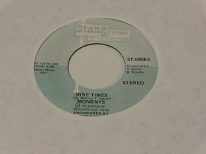 The Moments 45 Nine Times Stang Soul - Bild 1 von 2