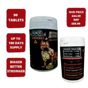 x 2 Tubs Hench Range  Empower Bully Dog Muscle Builder Strong Muscle Gain  - Picture 1 of 12