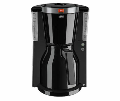 Melitta Look Therm Selection 12-Tassen Filterkaffeemaschine - Schwarz