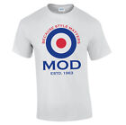 Mod Target T Shirt 60S Original Design Mods Rockers 3Xl 4Xl 5Xl Style Matters