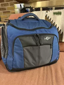 Eagle Creek 17" Wheeled Tote Carry On Rolling Luggage Blue EC-20264 - Picture 1 of 8