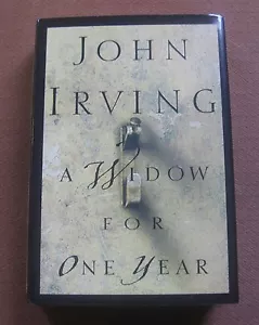 SIGNED - A WIDOW FOR ONE YEAR by John Irving - 1st/1st HCDJ - 1998 fine - Garp - Picture 1 of 5