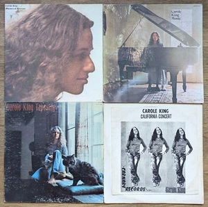 Carole King 4 LP LOT ORIG. 1ST PRESS -TAPESTRY-MUSIC-RHYMES & REASONS- LIVE 71'- - Picture 1 of 1