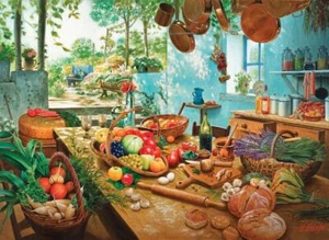 Anatolian Mother Kitchen 1000 Piece Jigsaw Puzzle By Hiroaki Shioya - Picture 1 of 2