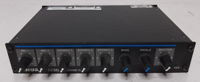 Mezclador estéreo Shure SCM262 - Potencia probada Foto 1 de 4