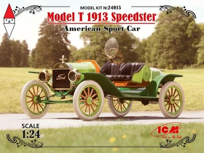 ICM 1/24 MODEL T 1913 SPEEDSTER AMERICAN SPORT CAR - Immagine 1 di 2