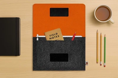 Felt Tablet Sleeve for Google Pixel, Protective Case with Stylus Pocket - Image 1 of 4