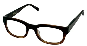 John Varvatos Mens Redwwod Eyeglass Plastic Square Frame V337 50mm - Picture 1 of 12