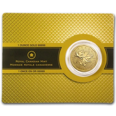 2012 Canada 1 oz Gold Maple Leaf .99999 BU (w/Assay Card) - Image 1 of 3