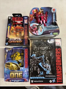 Transformers Lot Of 4 Studio Series - Dmg box/Loose - Optimus, Bumblebee, Mega - Picture 1 of 5