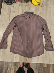 Camisa de manga larga Axist de segunda mano para hombre, M, rayas oscuras - Imagen 1 de 5
