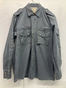 CABELAS Safari Series Hemd Größe Small Canvas Knopfleiste grau - Bild 1 von 8