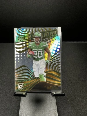 2022 Panini Donruss Rookie Revolution Breece Hall #REV-13 NY Jets RC - Image 1 of 2