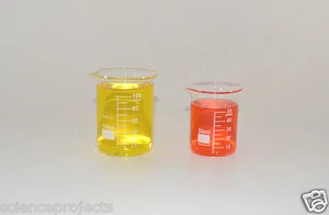 Beaker Set 100 50 mL Griffin Graduated Borosilicate Glass beakers New Measuring - Picture 1 of 2