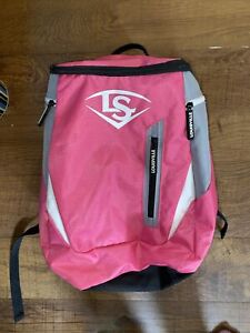 Louisville Slugger Pink Stick Pack baseball Equipment Backpack gear softball NEW