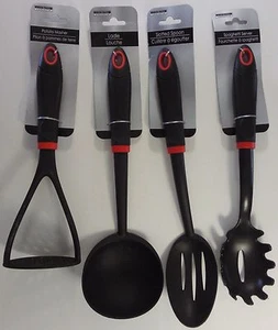 NYLON SCHÖPFKELLE, KARTOFFELSTAMPFER, SPAGHETTI SERVIERER, SCHAUMLÖFFEL, AUSWAHL: Utensil - Bild 1 von 5