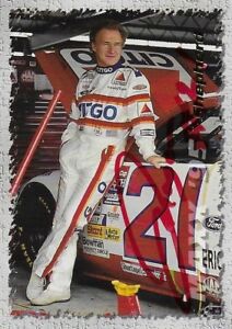 MORGAN SHEPHERD AUTOGRAPHED 1995 MAXX SERIES ONE RACING NASCAR TRADING CARD #21