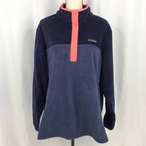 NWOT Columbia Benton Springs Fleece 1/2 Snap Pullover Sweatshirt Womens 2X - Picture 1 of 7