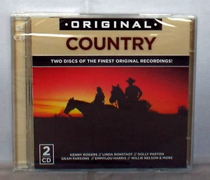 Original COUNTRY 2 CD SET The Finest Original Recordings NEW Sealed Jewel Case - Picture 1 of 3