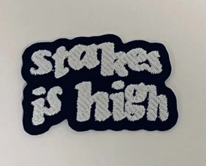De La Soul Stakes Is High Patch - 90's Golden Era Hip Hop 3 feet high and rising - Picture 1 of 2