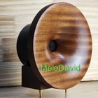 Pair=2 pcs of DavidLouis extra high frequncy wooden Horn tweeter + stand  98db