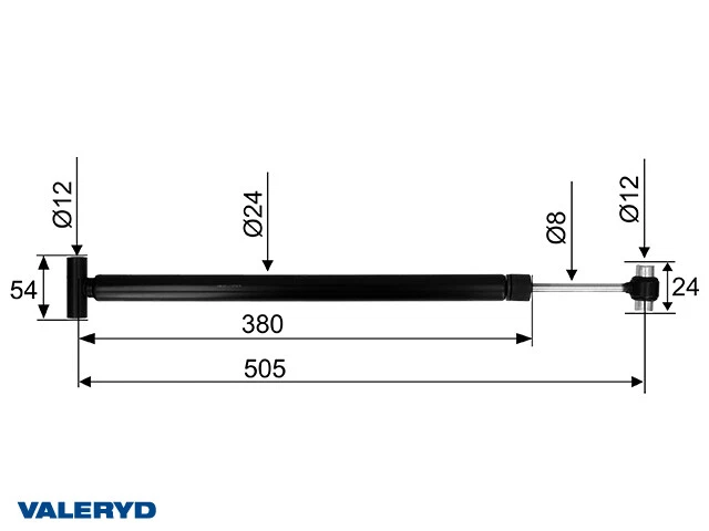 Valeryd, amortiguador de inercia Al-Ko 131R/161S Ausf. B/C, a partir del año 1993, 583529, CC=505, - Imagen 1 de 1