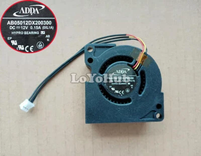 BenQ MS614 MX660 projector fan AB05012DX200300 AB05012DX200600 12V 0.15A 3-Pin  - Image 1 of 4