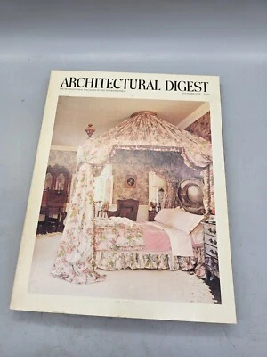 Architectural Digest Issue Nov 1979 Fine Interior Design Mr & Mrs Abercrombie  - Image 1 of 4