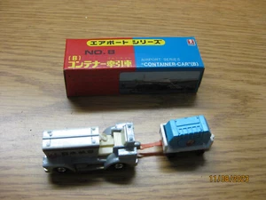 CARRO CONTENEDOR BANDAI ESCALA 1/76 "JAL" B, (CARRITO EQUIPAJE) Nº8, COMO NUEVO/EN CAJA - Imagen 1 de 17