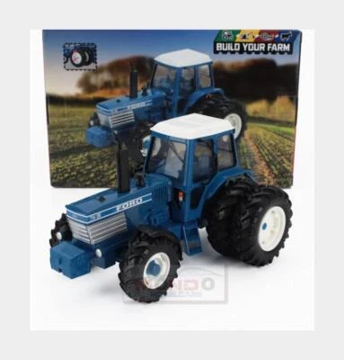 1:32 BRITAINS Ford England Tw35 Tractor Dual Wheels 1981 Blue LC43394 - Immagine 1 di 2