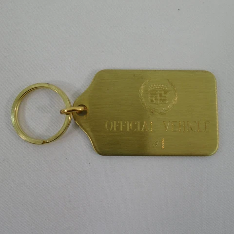 1993 Indianapolis 500 Cadillac Official Vehicle #1 Keychain Cover