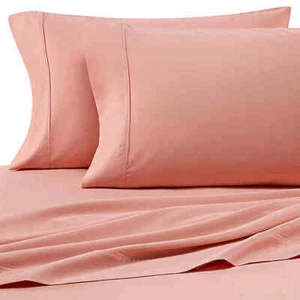 Heartland HomeGrown 400-Thread-Count King Pillowcases in Peach (Set of 2) - Picture 1 of 1