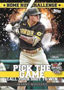 2022 Topps Serie 1 Manny Machado Home Run Challenge -SAN DIEGO PADRES- #HRC-20 - Imagen 1 de 1