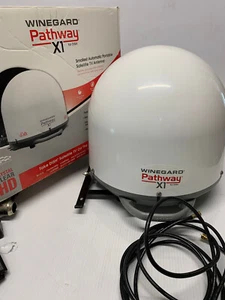 Winegard Pathway X1 più piccola antenna TV satellitare portatile automatica SPEDIZIONE GRATUITA - Foto 1 di 10