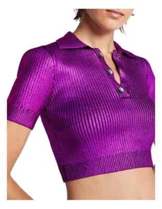 Top corto SASS & BIDE 'Chica de ojos anchos' nuevo sin etiquetas - Talla grande - Magenta - $290 - Imagen 1 de 12