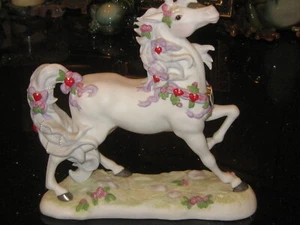 Love’s Messenger Fine Porcelain HORSE 1994 Limited Edition Princeton Gallery - Picture 1 of 6