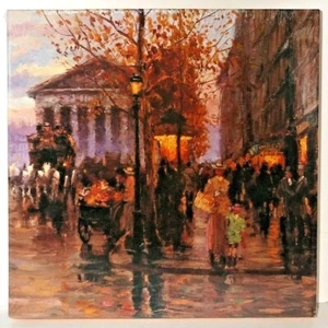 Rompecabezas Street In Paris Charles Vignon - 500 piezas - tinta de laurel - un arte - Imagen 1 de 3