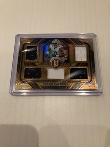 Micah Parsons 2023 Gold Standard Mother Lode Patch 155/299 Dallas Cowboys
