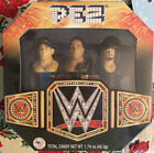 WWE WWF PEZ Candy 3-Pack Undertaker, John Cena, Dwayne The Rock Johnson New