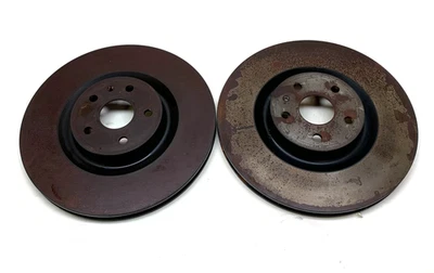 Juego de rotor de freno trasero izquierdo derecho Fisker Ocean AWD 2023 2024 FABRICANTE DE EQUIPOS ORIGINALES 2 K millas Foto 1 de 4