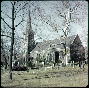LC37-03 CHURCH OF ST. ANDREW (5)Original 2.25" Film Transparencies STATEN ISLAND - Picture 1 of 5